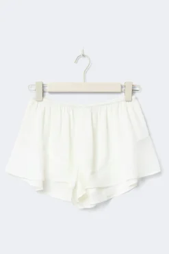 New Gina Tricot Chiffon loungewear shorts Wit