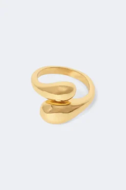 Outlet Gina Tricot Chunky gold ring Goud