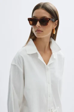 Outlet Gina Tricot Classic sunglasses Beige