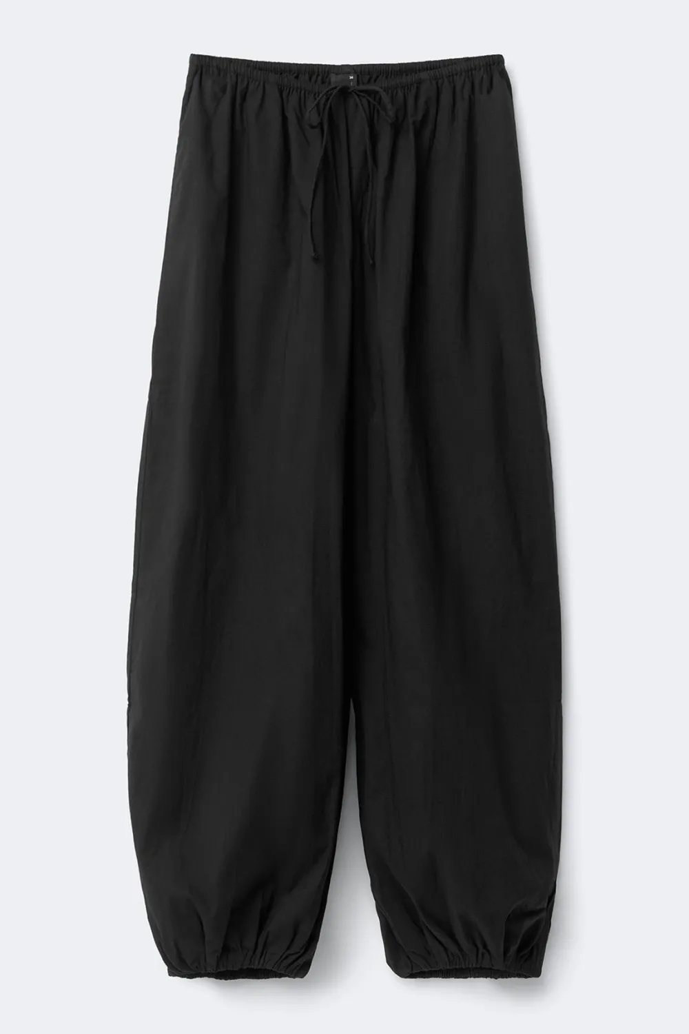 Discount Gina Tricot Cotton balloon trousers Zwart