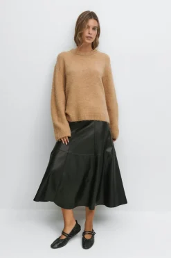 Best Gina Tricot Crew neck knitted sweater Wit