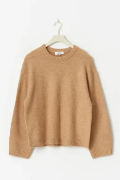 Best Gina Tricot Crew neck knitted sweater Wit