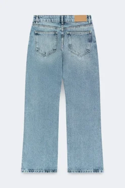 Gina Tricot Crush straight jeans Blauw