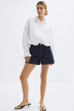 New Gina Tricot Denim dream shorts Blauw
