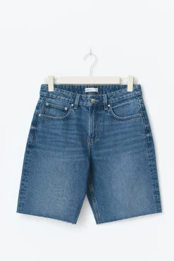 Gina Tricot Denim jorts Blauw