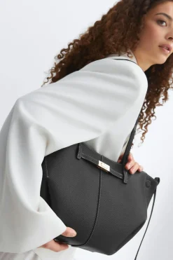 Sale Gina Tricot Detail midi bag Zwart