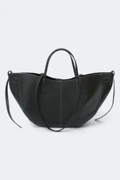 Discount Gina Tricot Detail strap tote bag Zwart