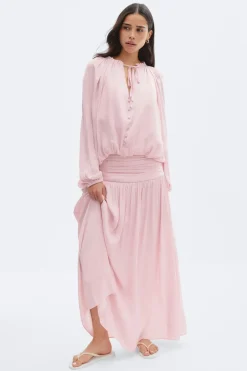Clearance Gina Tricot Drapy top Roze