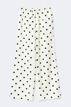 Clearance Gina Tricot Drawstring satin trousers Zwart