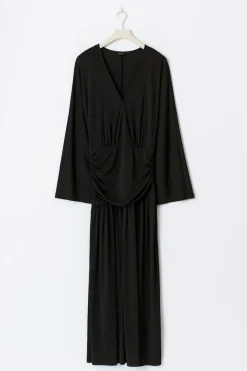 Online Gina Tricot Dropped waist dress Zwart