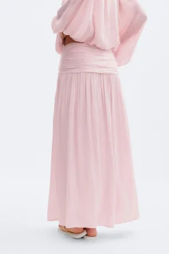 Hot Gina Tricot Dropped waist skirt Roze