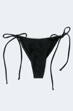 Hot Gina Tricot Embroidery bikini brazilian Zwart
