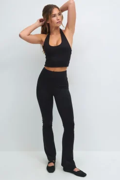 Outlet Gina Tricot Flare yoga tights Zwart