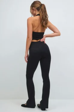 Outlet Gina Tricot Flare yoga tights Zwart