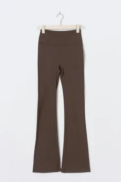 Gina Tricot Flare yoga tights Bruin