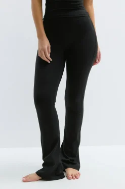 Online Gina Tricot Flare yoga tights Zwart