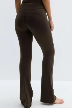 Gina Tricot Flare yoga tights Bruin