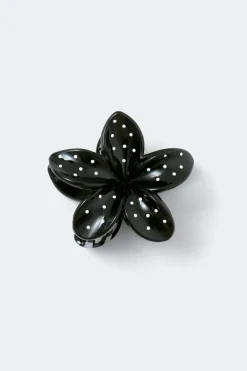 Clearance Gina Tricot Flower hair clip Zwart