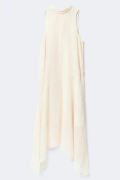 Hot Gina Tricot Flowy scarf dress Wit