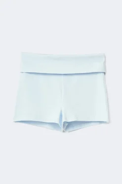 Hot Gina Tricot Folded hotpants Blauw