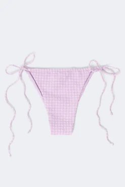 Online Gina Tricot Gathered bikini tanga Paars