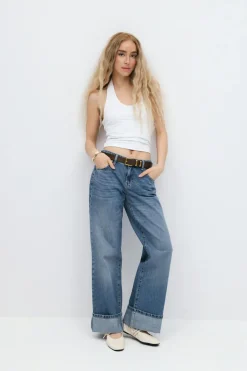 Gina Tricot Halterneck top Wit