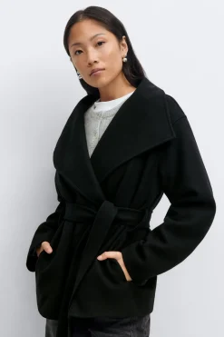 Hot Gina Tricot High neck short jacket Zwart