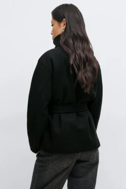 Hot Gina Tricot High neck short jacket Zwart