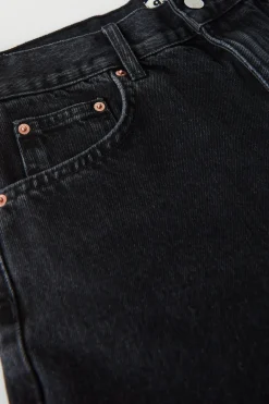 New Gina Tricot High waist denim shorts Zwart