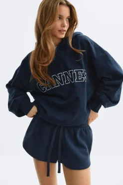 Gina Tricot Hoodie Blauw
