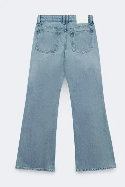 Outlet Gina Tricot Icon loose bootcut jeans Blauw