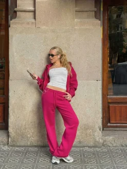 Best Gina Tricot Iconic sweatpants Roze
