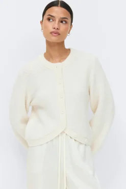 Hot Gina Tricot Knitted cardigan Wit