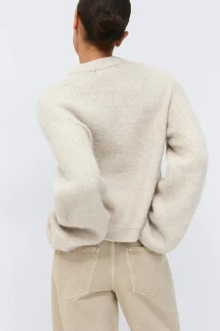 Hot Gina Tricot Knitted cardigan Beige