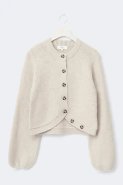 Hot Gina Tricot Knitted cardigan Beige