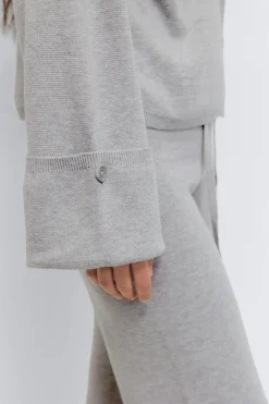 Gina Tricot Knitted cardigan Grijsv