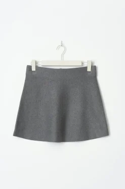 Best Gina Tricot knitted jacquard skirt Grijsv