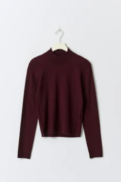 Sale Gina Tricot knitted long sleeve top Rood