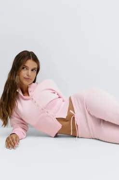 New Gina Tricot Knitted loungewear cardigan Roze