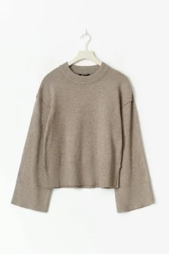 Hot Gina Tricot Knitted loungewear sweater Beige