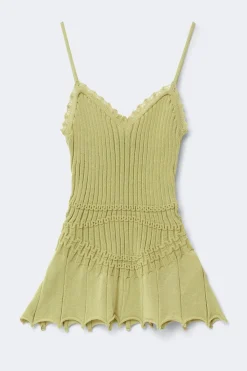 Clearance Gina Tricot Knitted singlet Groen