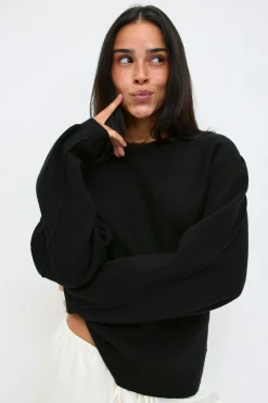 Hot Gina Tricot Knitted sweater Zwart