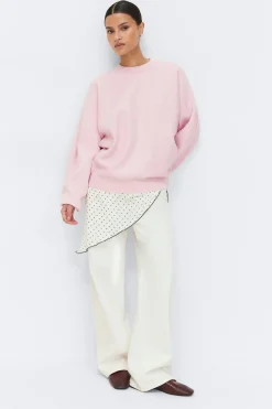 New Gina Tricot Knitted sweater Roze