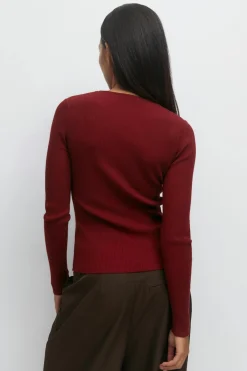 Hot Gina Tricot Knitted top Rood