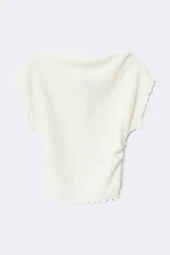 Online Gina Tricot Lacing back top Wit