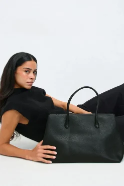 Best Gina Tricot Large shopper Zwart