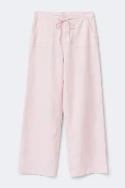 Outlet Gina Tricot Linen blend trousers Roze