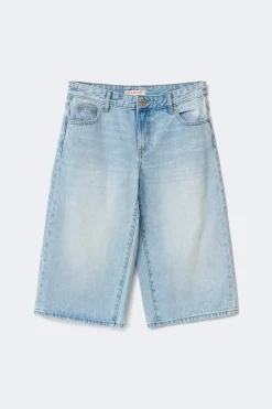Discount Gina Tricot Loose n' luxe denim shorts Blauw