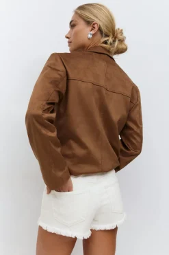 Gina Tricot Low denim shorts Wit