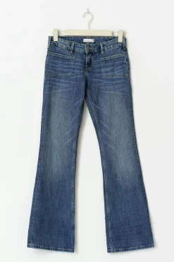 New Gina Tricot Low flare jeans Blauw